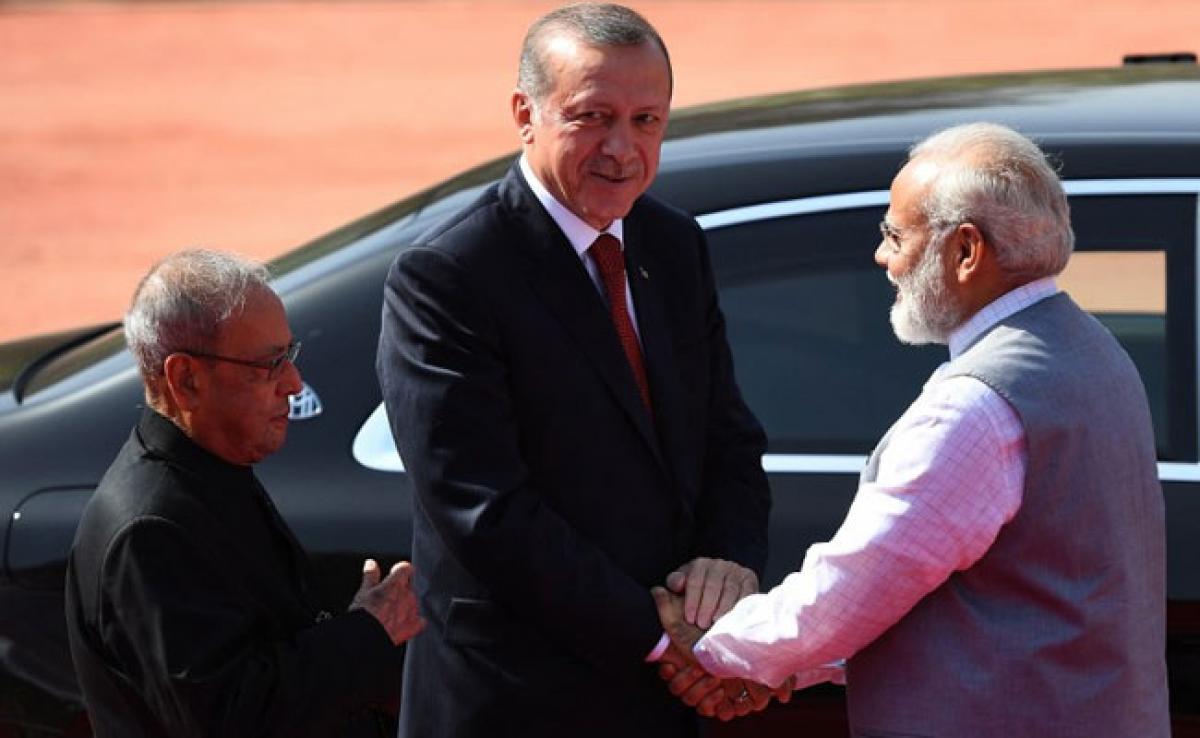 In India, Turkish President Recep Tayyip Erdogans Controversial Kashmir Comment